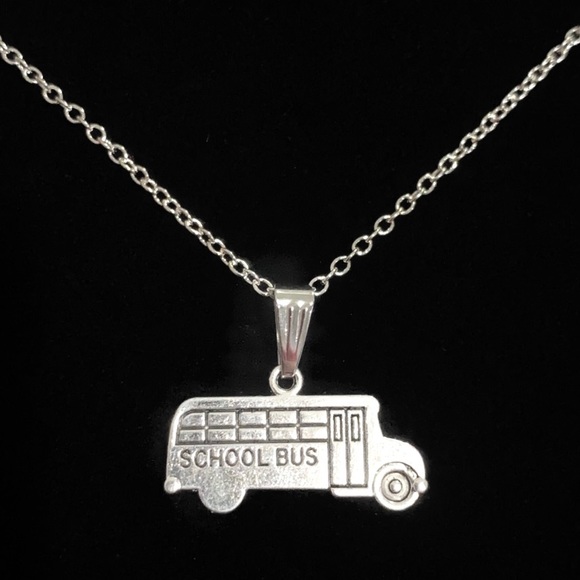 School Bus Necklace - Picture 2 of 8